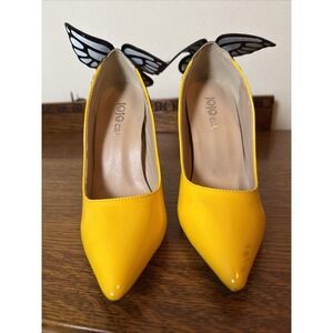 JoJo Cat Butterfly Pumps 4" Heels